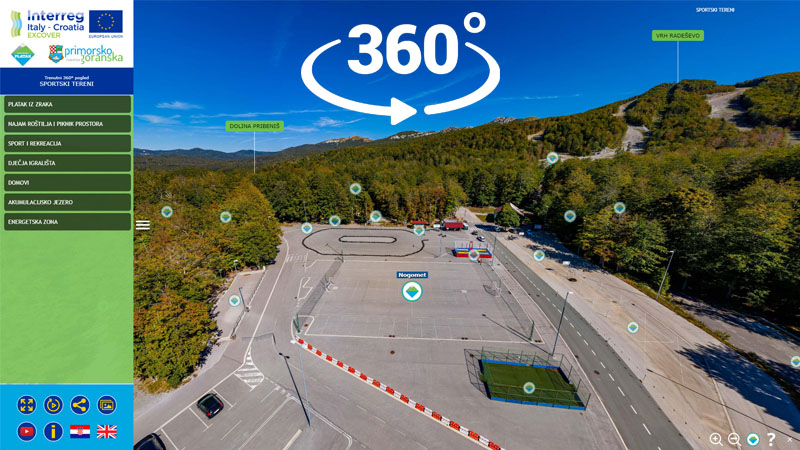 Platak u ljetno doba - 360° virtualna šetnja